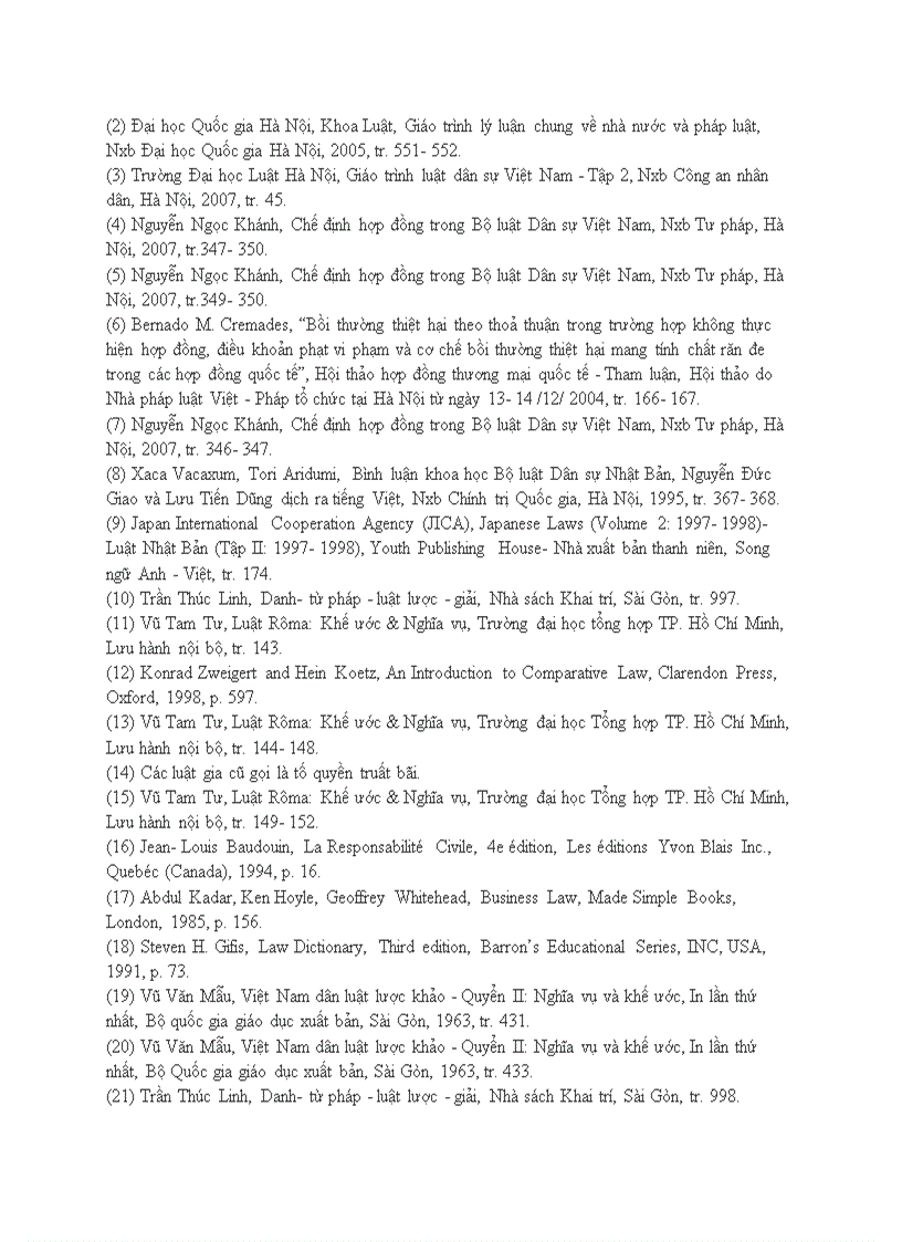 image for page Trách nhiệm dân sự so sánh và phê phán