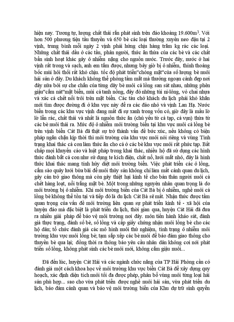 image for page Sự tác động của việc phát triển kinh tế đến tài nguyên môi trường