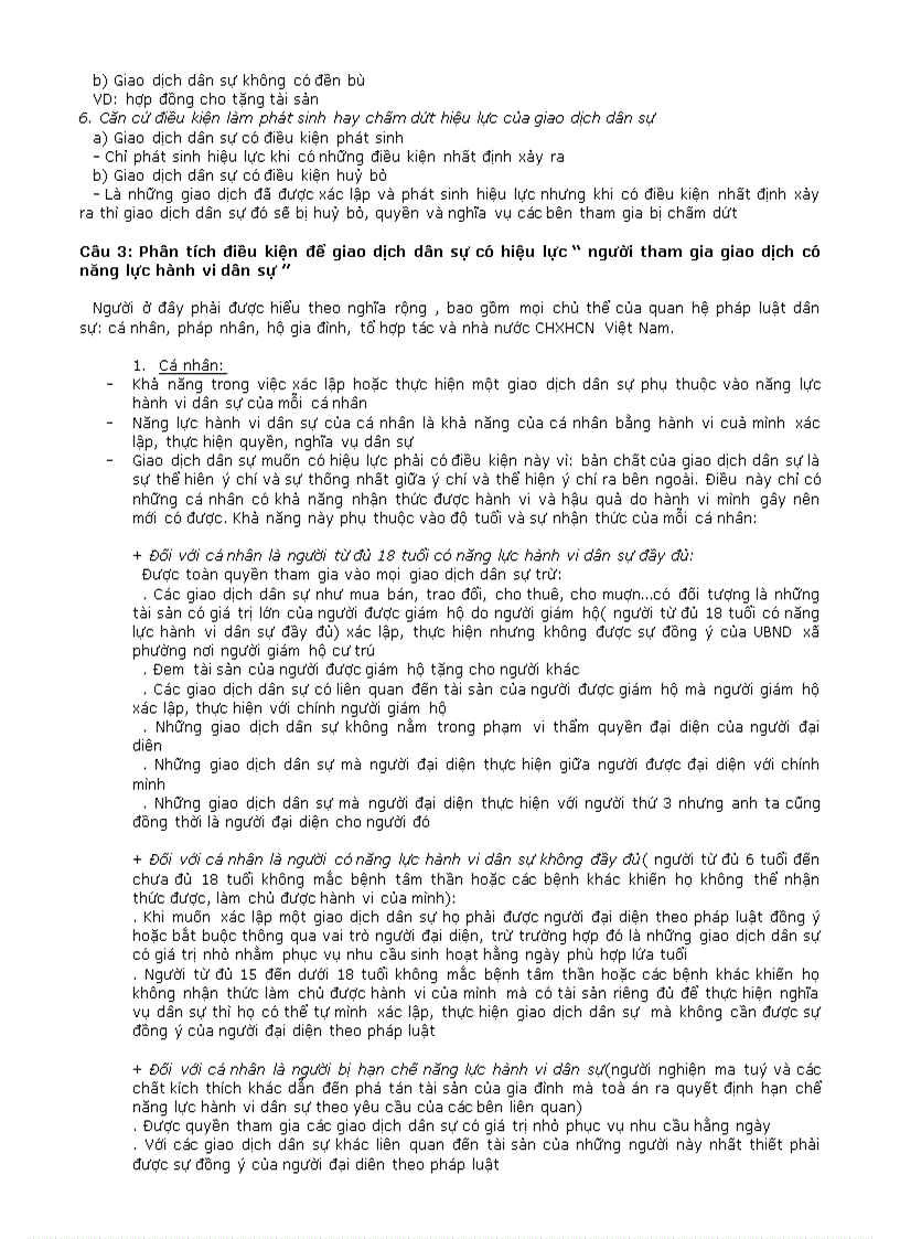 image for page Đề cương môn luật dân sự