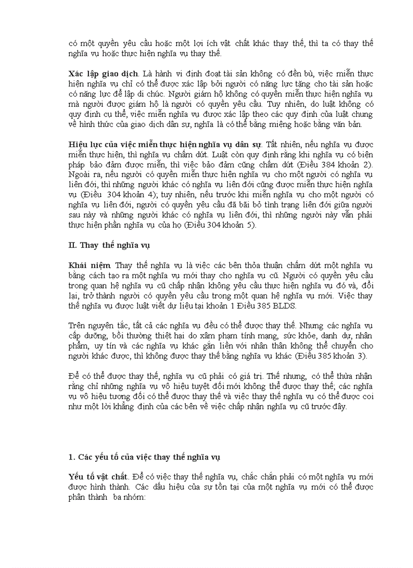 image for page Chế độ chung về nghĩa vụ