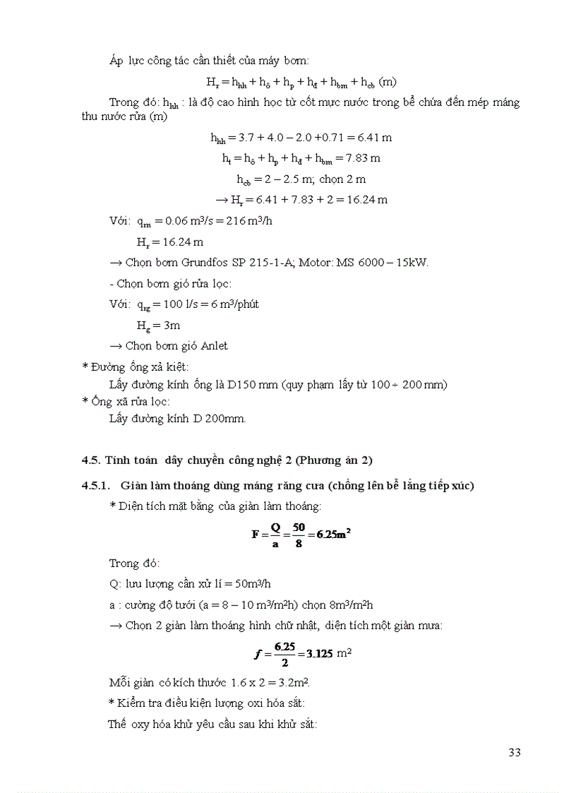 image for page Tính toán thiết kế hệ thống cấp nước cho Khu cư xá Bà Điểm Hóc Môn