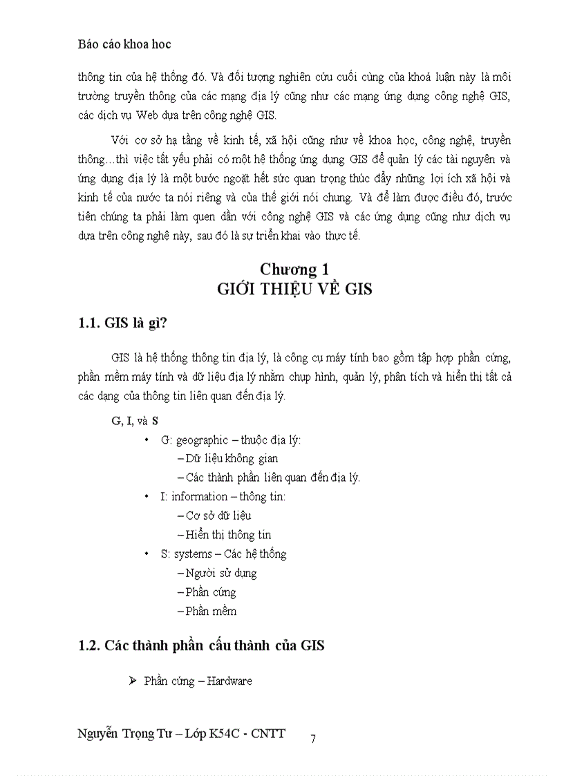 image for page Công nghệ gis