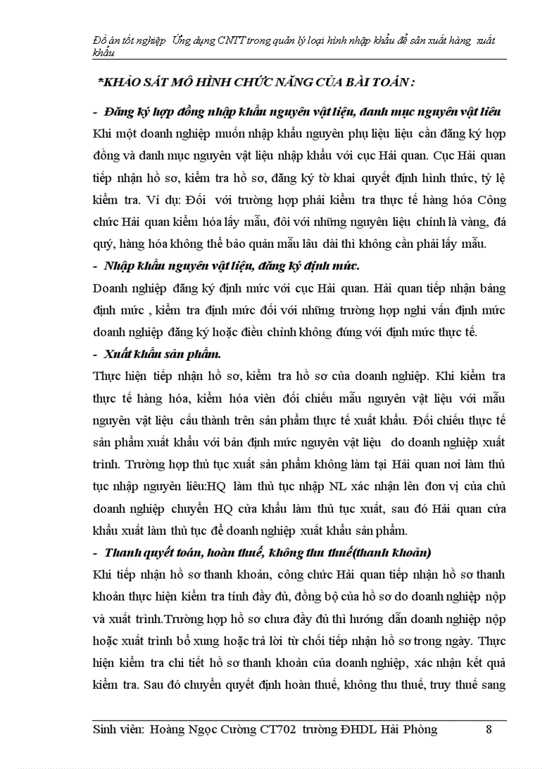image for page Ứng dụng cntt trong quan lý hải quan loại hình nhập nguyên liệu để sản xuất hàng xuất khẩu