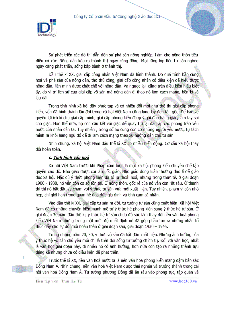 image for page Chuyên đề khái quát văn học Việt Nam thế kỉ XX