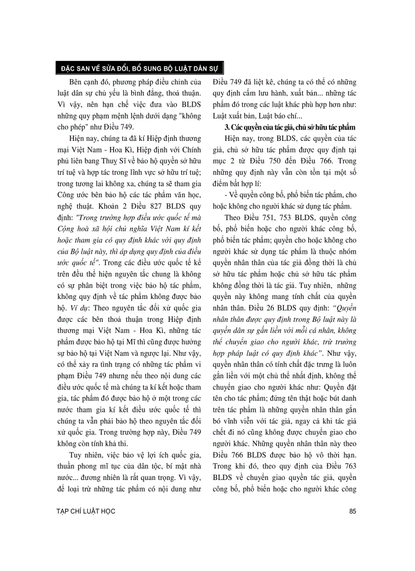 image for page Kiến nghị sửa đổi các quy định về quyền tác giả trong bộ luật dân sự