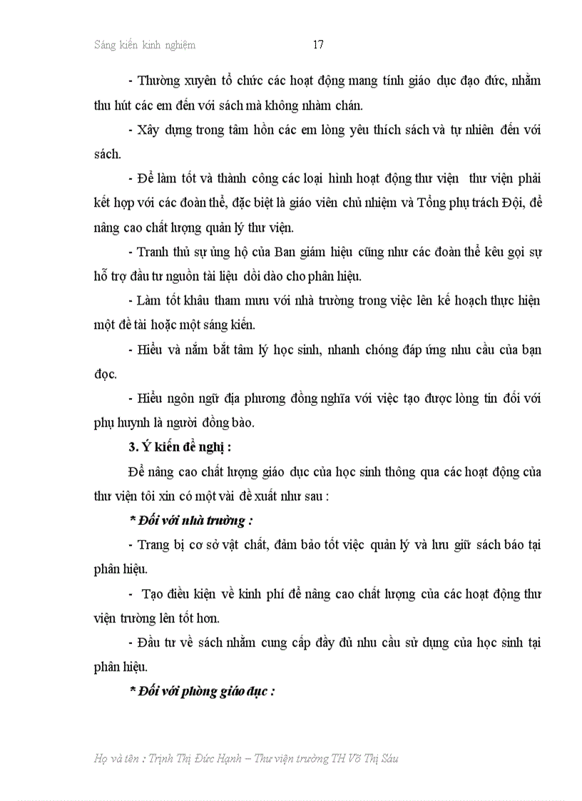 image for page Xây dựng chi nhánh thư viện tại phân hiệu trường Tiểu học Võ Thị Sáu