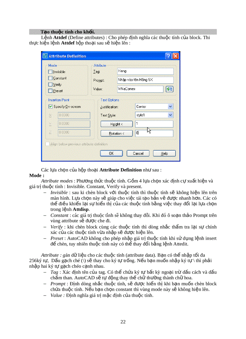 image for page Lập trình Autocad