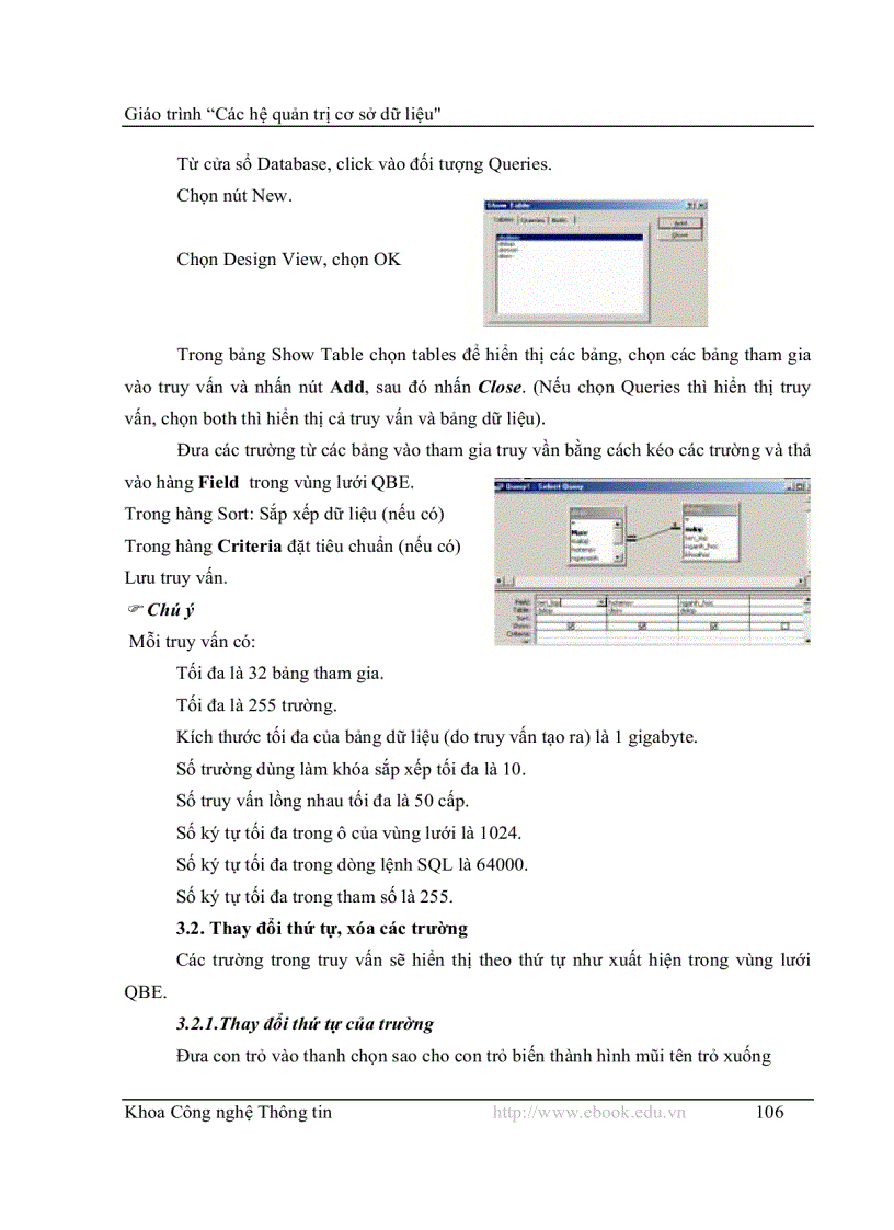 image for page Các hệ quản trị cơ sở dữ liệu