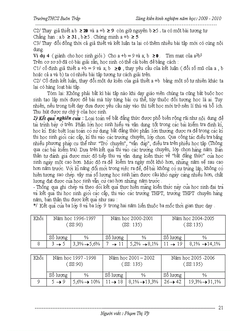 image for page Kinh nghiệm dạy học Giải bài tập bất đẳng thức hướng khắc phục sai lầm tạo lập mới hệ thống bài tập