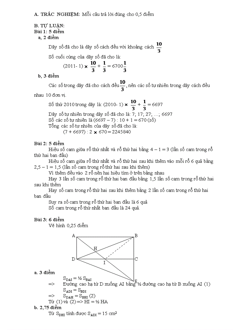 image for page Bài kiểm tra học sinh giỏi lần ii năm học 2010 2011 môn toán lớp 5