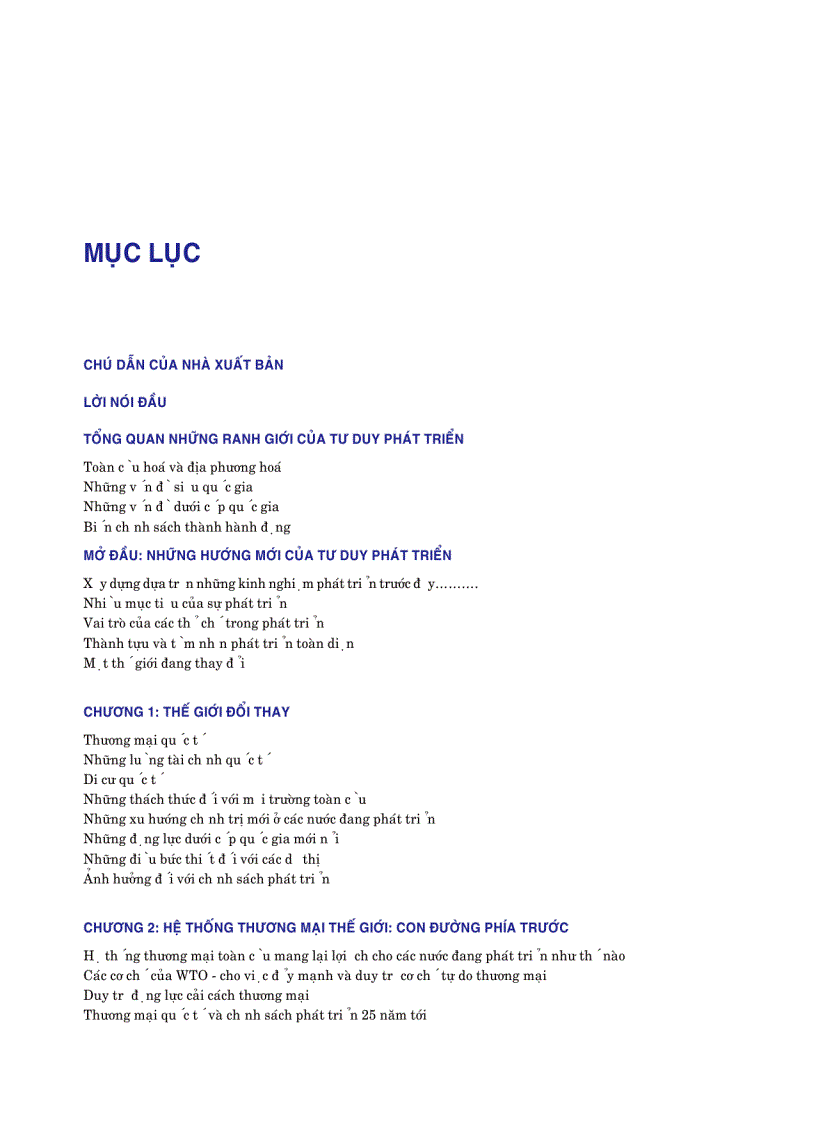 image for page Báo cáo về tình hình phát triển thế giới 1999 2000
