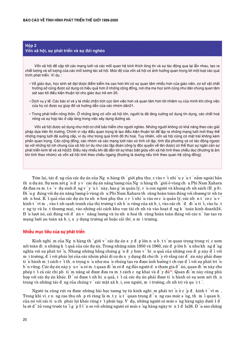 image for page Báo cáo về tình hình phát triển thế giới 1999 2000