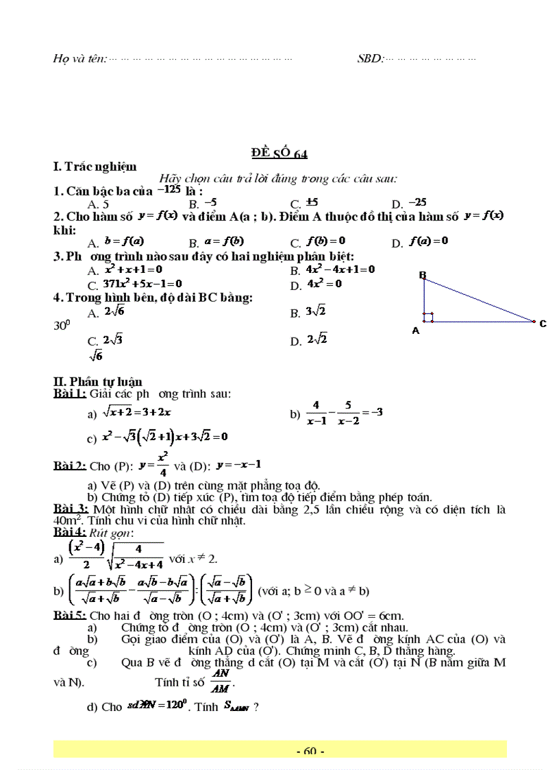 image for page 66 đề thi vào THPT môn toán