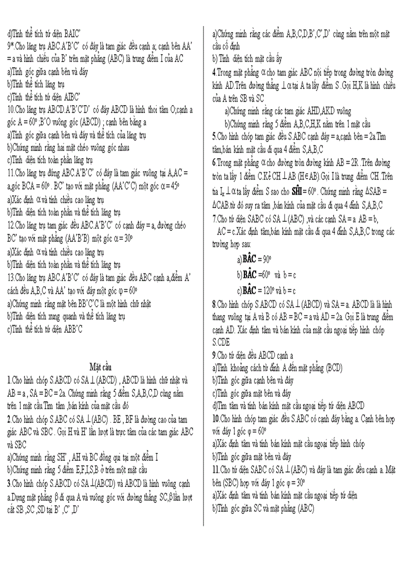 image for page 150 bài toán hình học không gian lớp 11