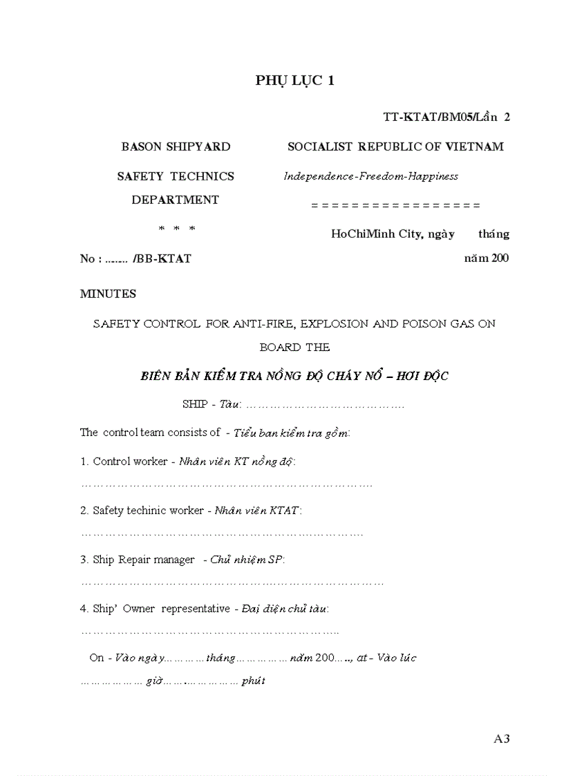 image for page Đánh giá thực trạng công tác Bảo hộ lao động tại Xí nghiệp liên hợp Ba Son