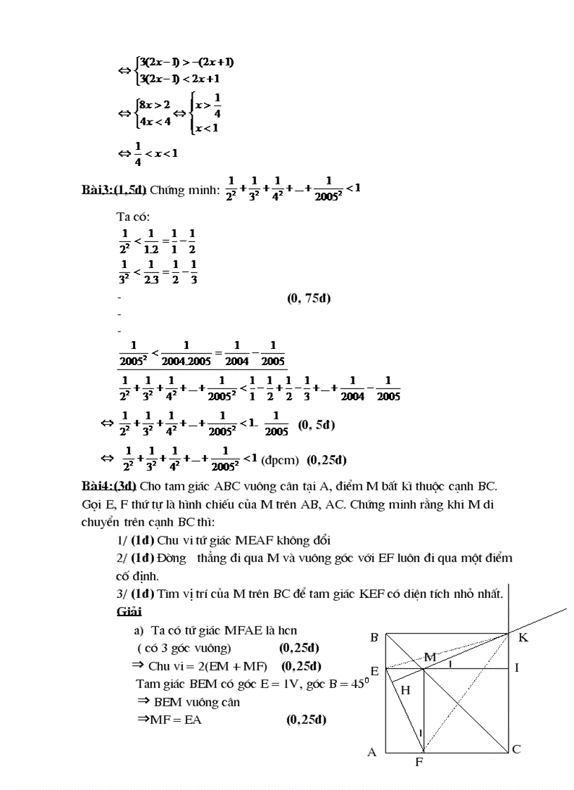 Đề thi giáo viên giỏi THCS