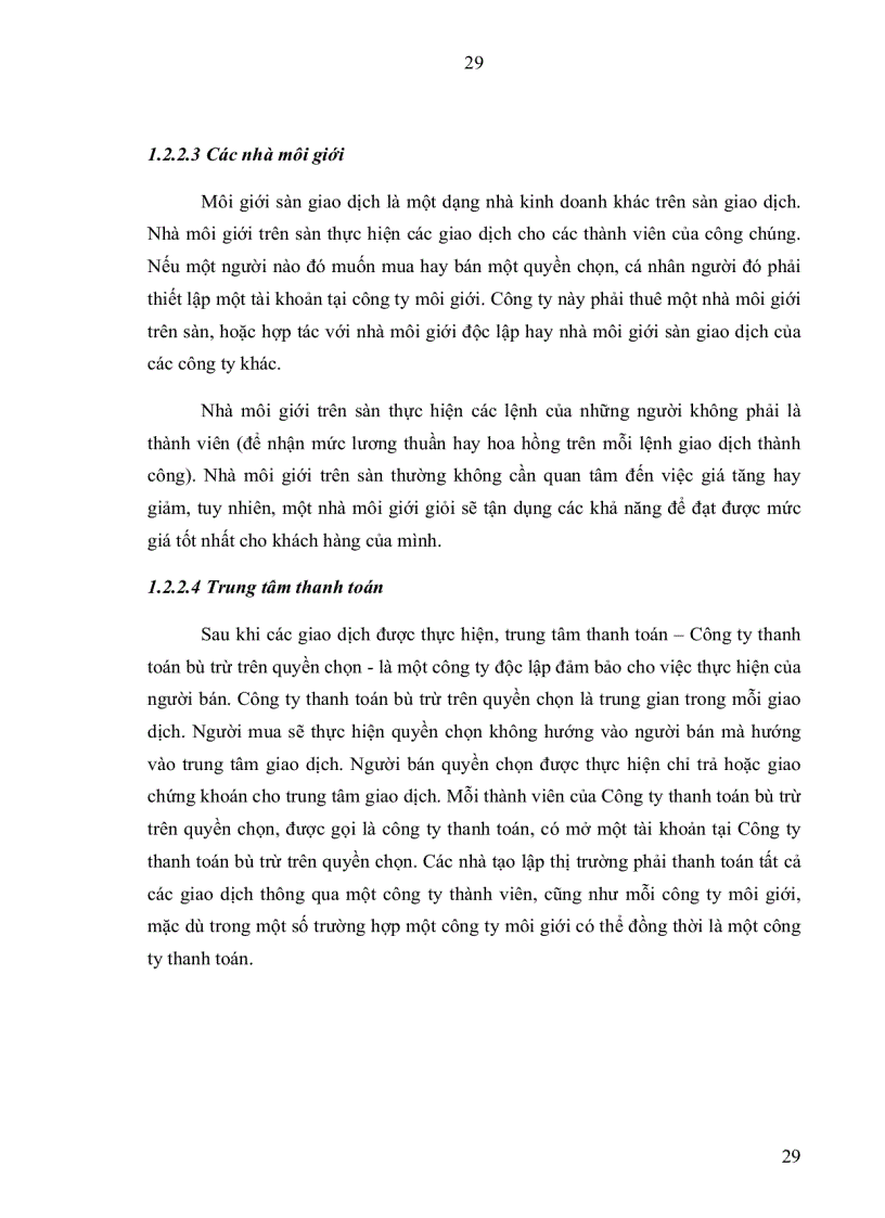 image for page Quyền chọn và khả năng áp dụng cho thị trường chứng khoán việt nam