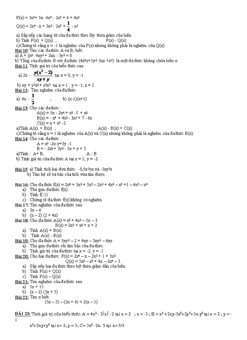 image for page Ôn tập lớp 7 hkii