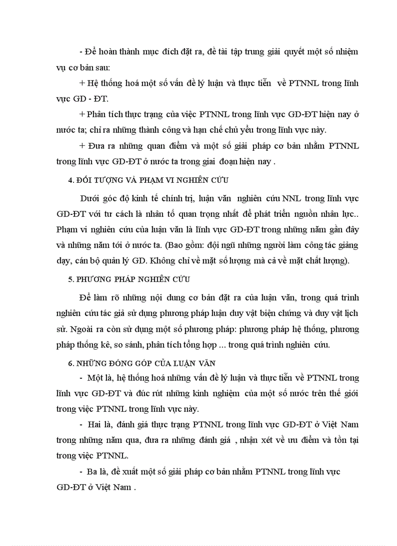 image for page Phát triển nguồn nhân lực trong lĩnh vực giáo dục đào tạo ở Việt Nam