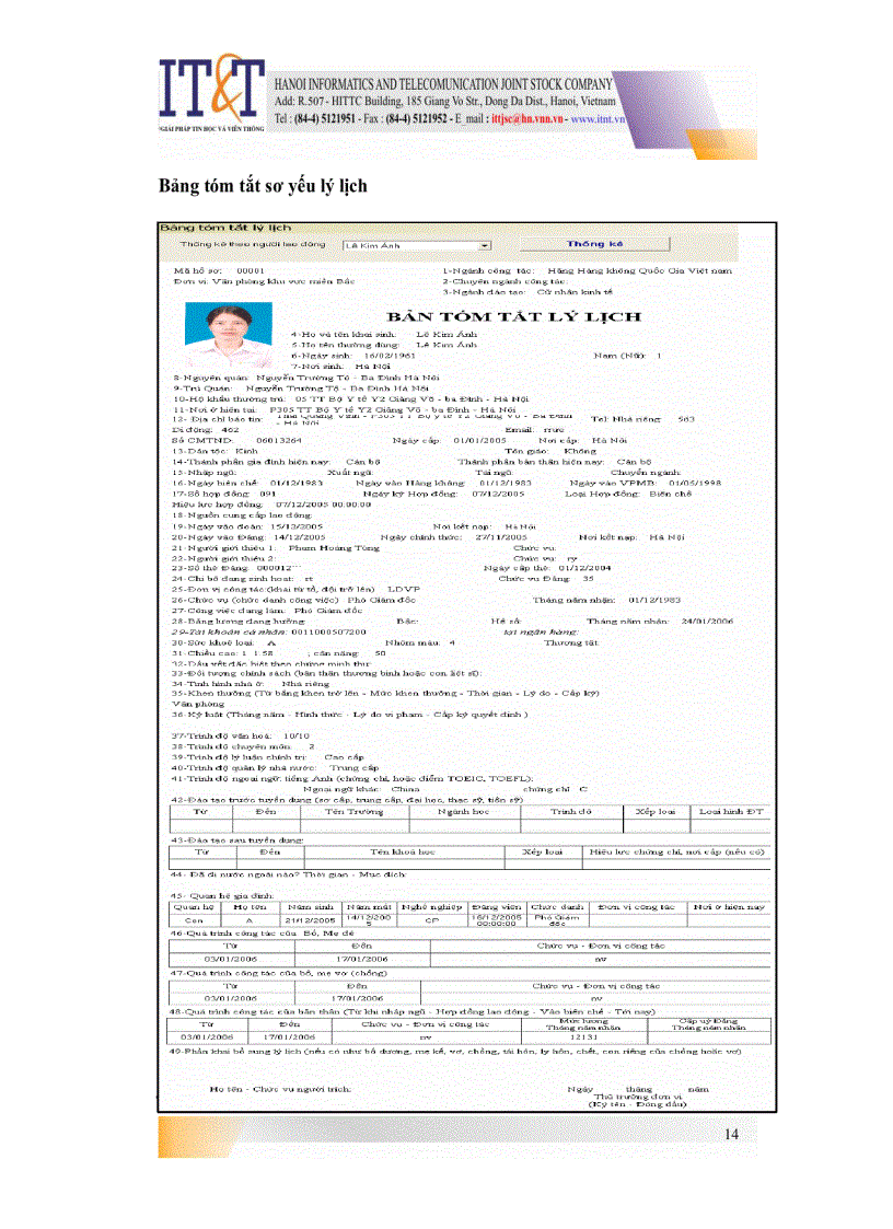 image for page Hệ thống phần mềm quản lý nhân sự tiền lương đào tạo