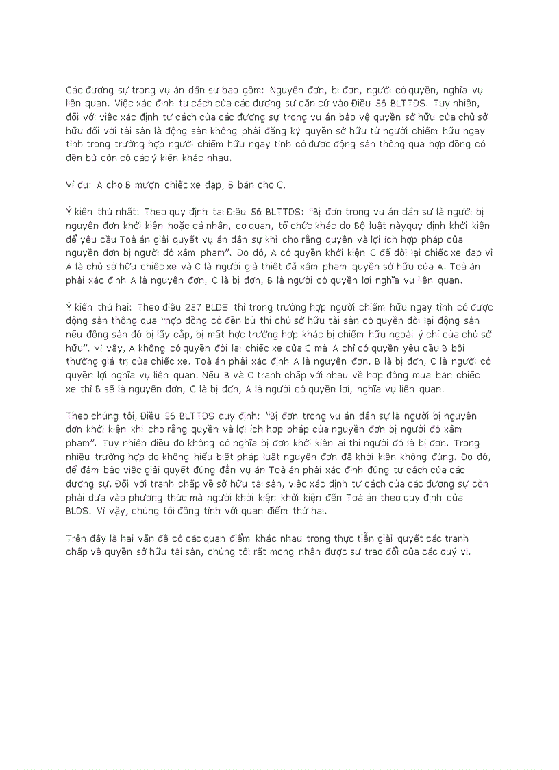 image for page Bảo vệ quyền sở hữu tài sản thông qua thủ tục tố tụng dân sự