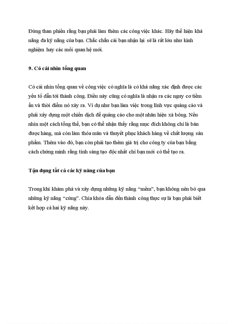 image for page Kỹ năng mềm chìa khóa cho thành công