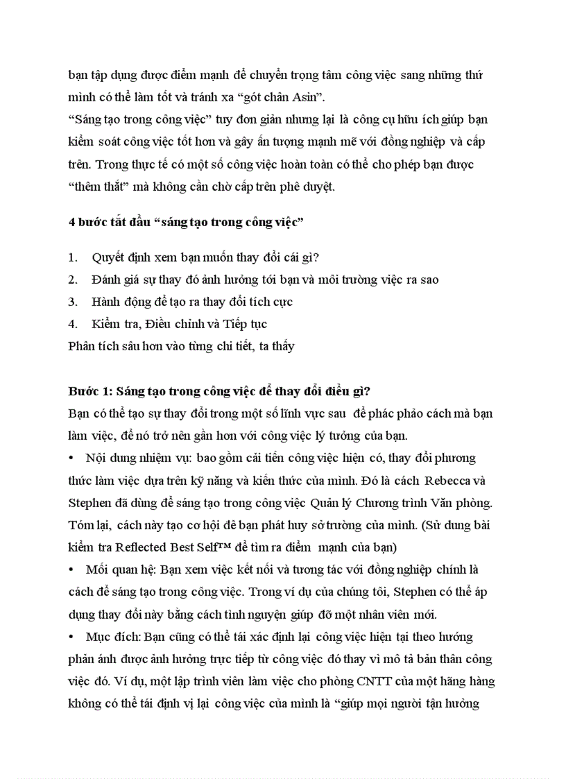 image for page Bí quyết sáng tạo và tạo cảm hứng cho công việc