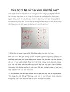 Rèn luyện trí tuệ xúc cảm như thế nào