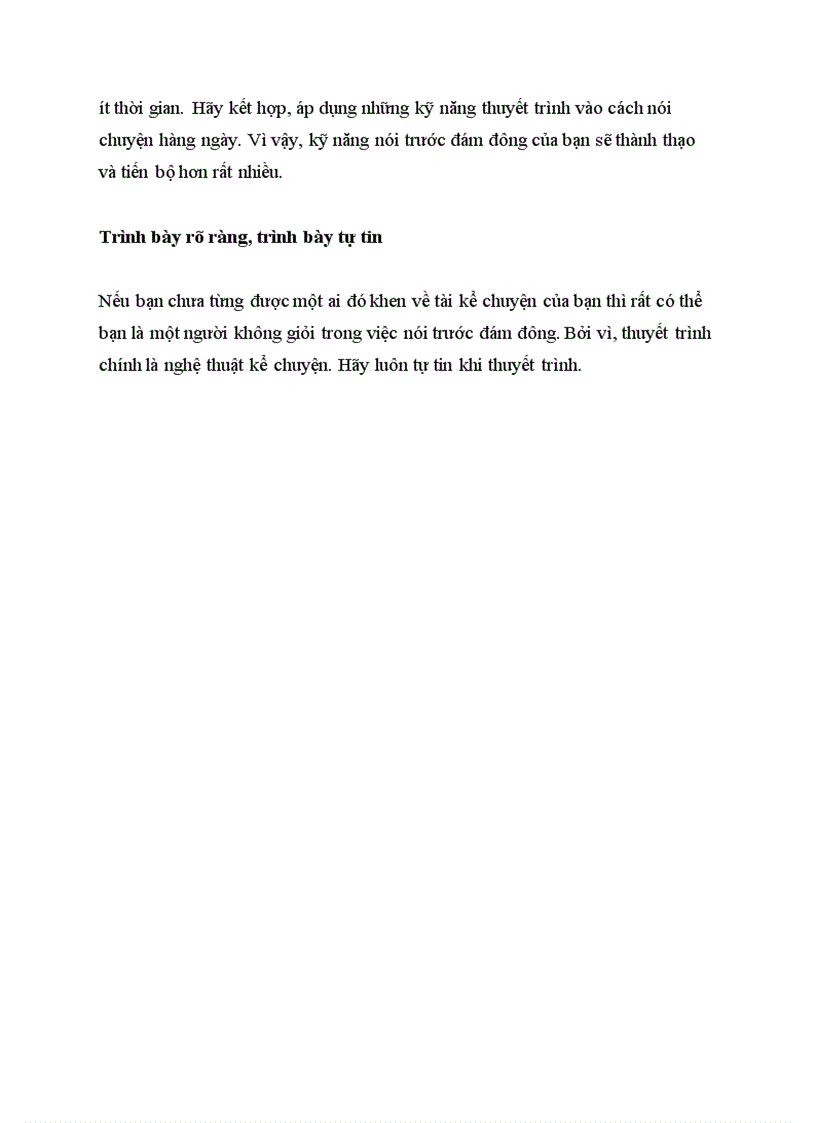 image for page Làm thế nào để hoàn thiện kỹ năng thuyết trình