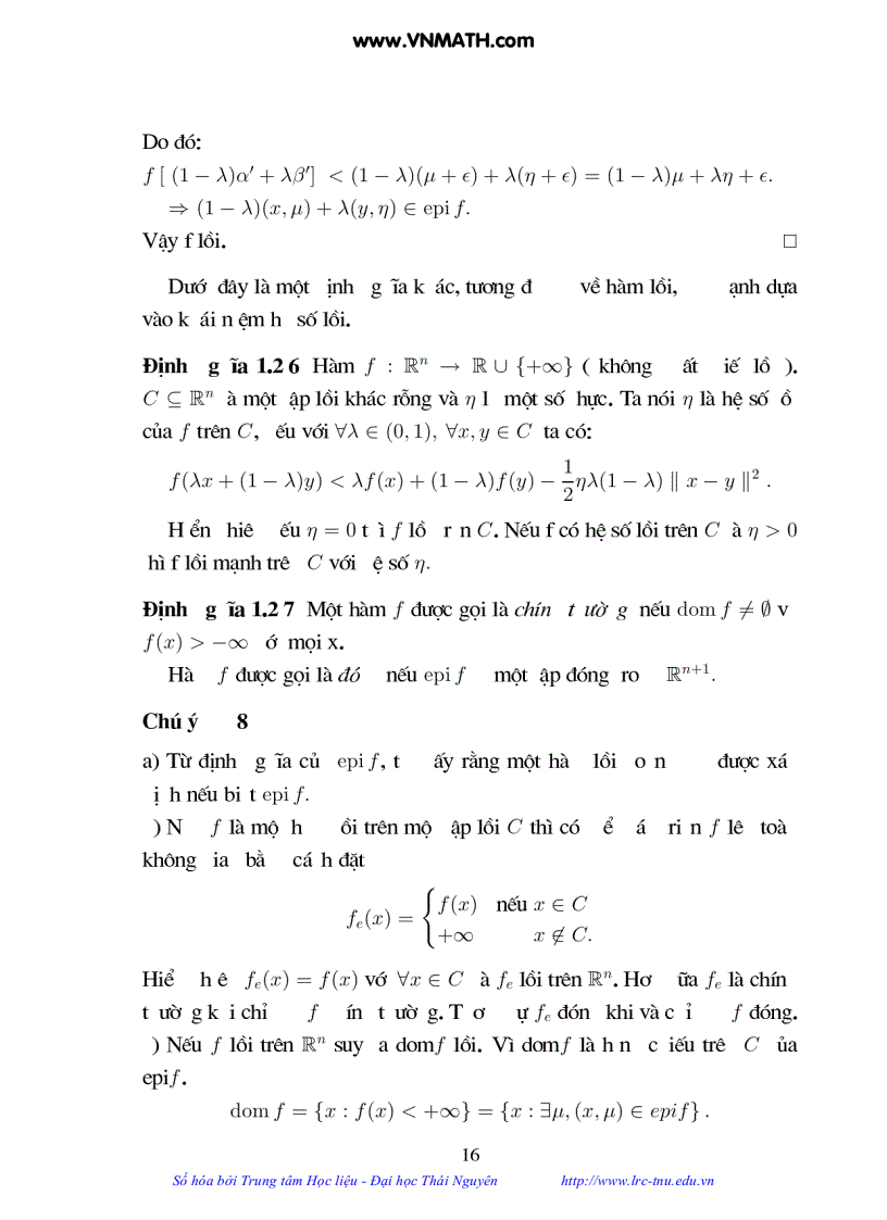 image for page Luận Văn Thạc sĩ Toán Phép chiếu vuông góc và ứng dụng