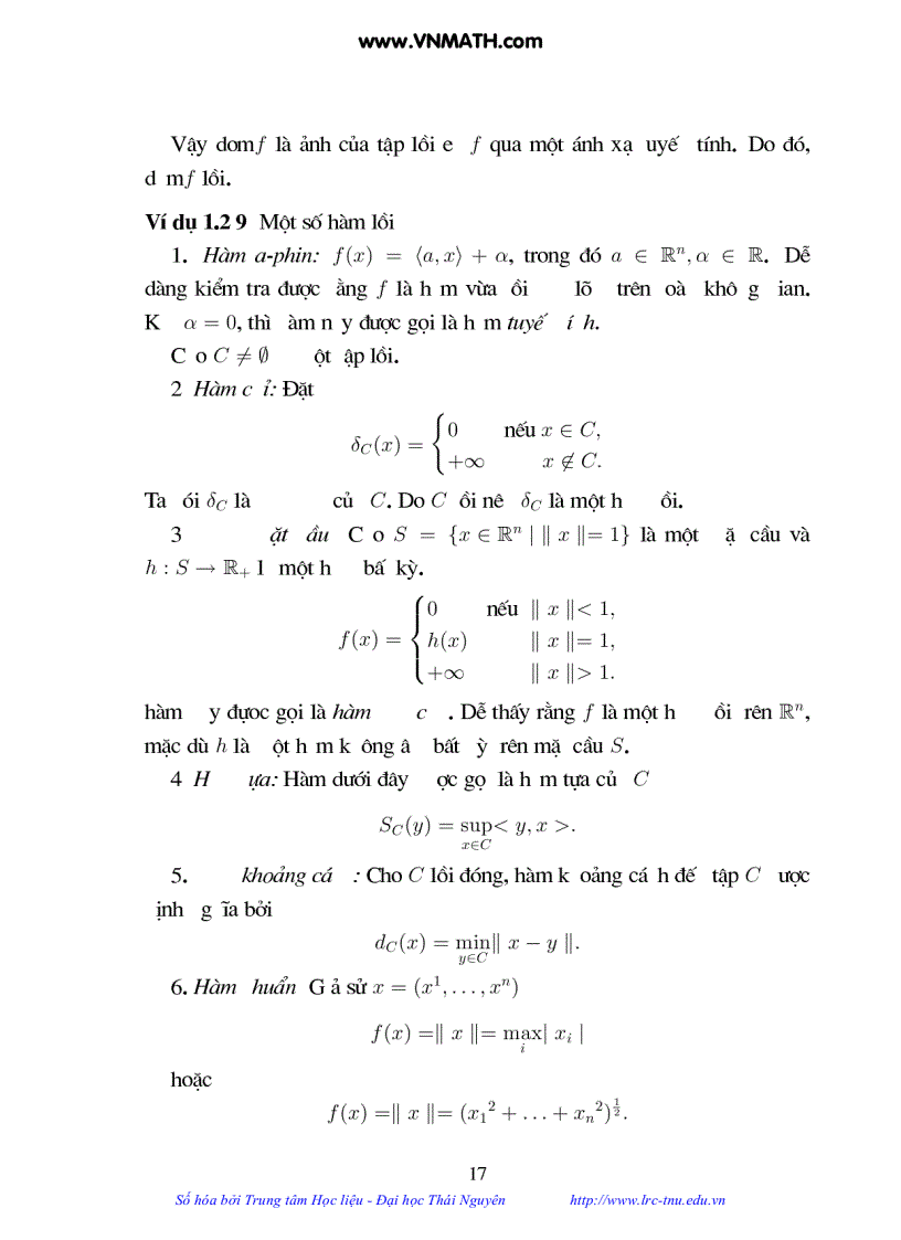 image for page Luận Văn Thạc sĩ Toán Phép chiếu vuông góc và ứng dụng