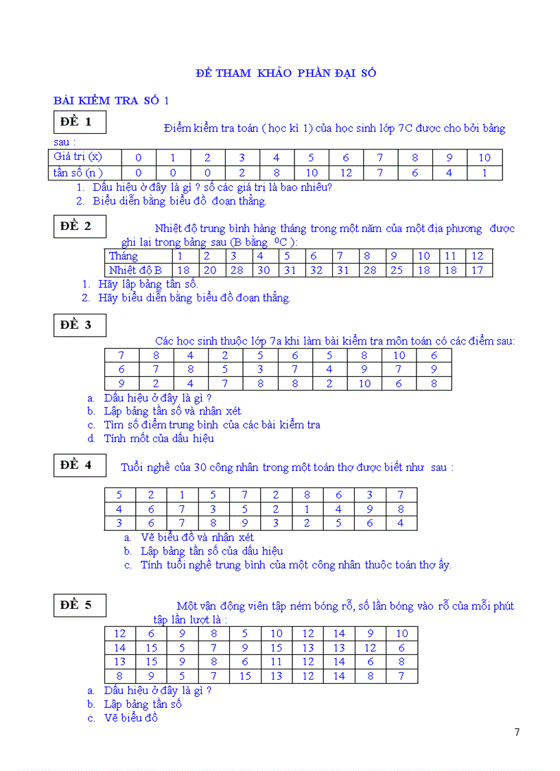 image for page Đề cương ôn tập học kỳ ii môn toán lớp 7