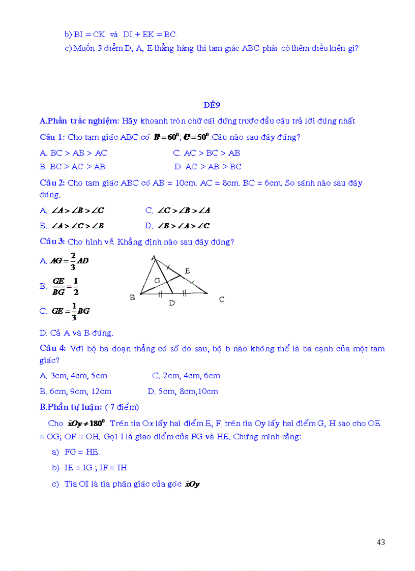 image for page Đề cương ôn tập học kỳ ii môn toán lớp 7