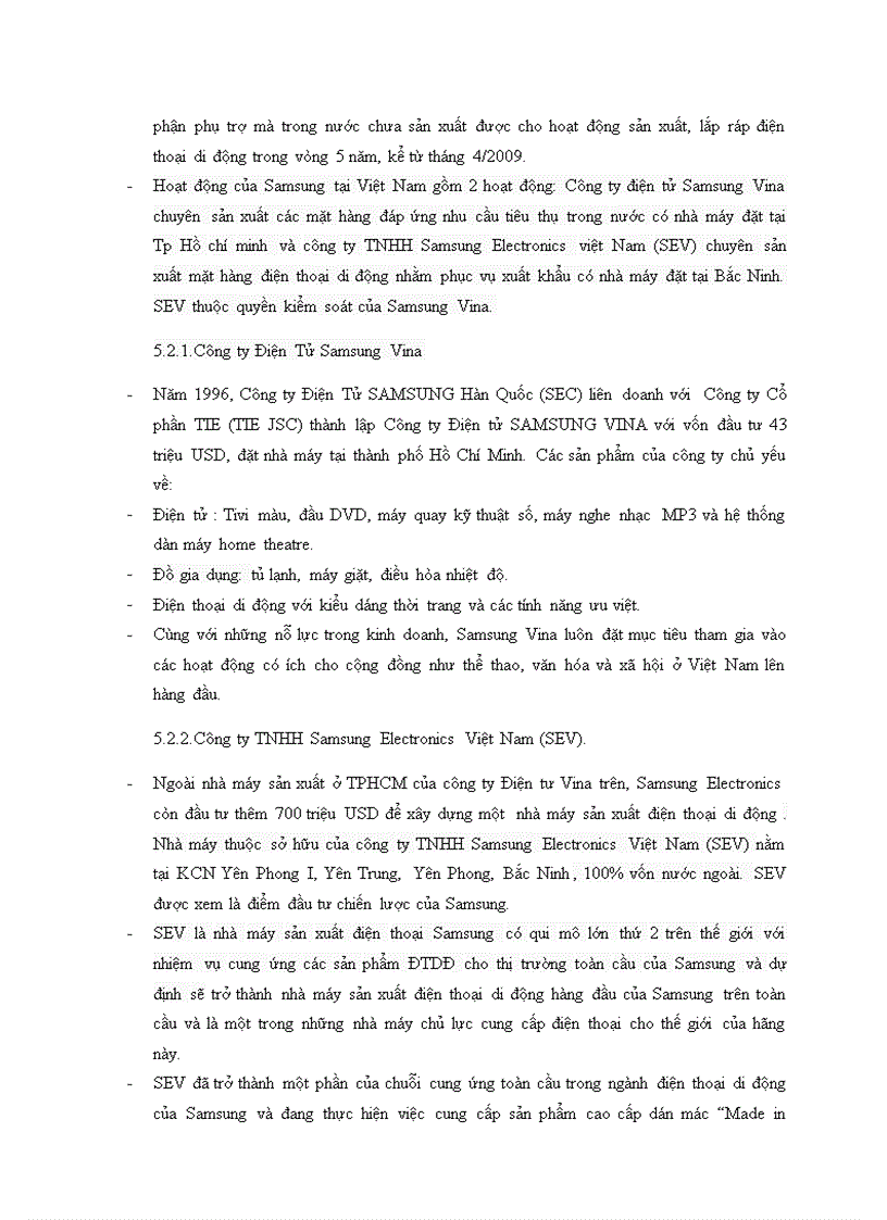 image for page Phân tích môi trường kinh doanh và hoạt động kinh doanh của samsung electronics company
