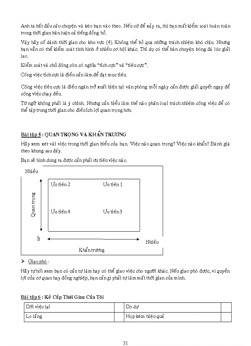 image for page Kỹ Năng Quản Lý Thời Gian cho các nhà lãnh đạo