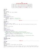 Tổng hợp các hàm trong VB 6 0