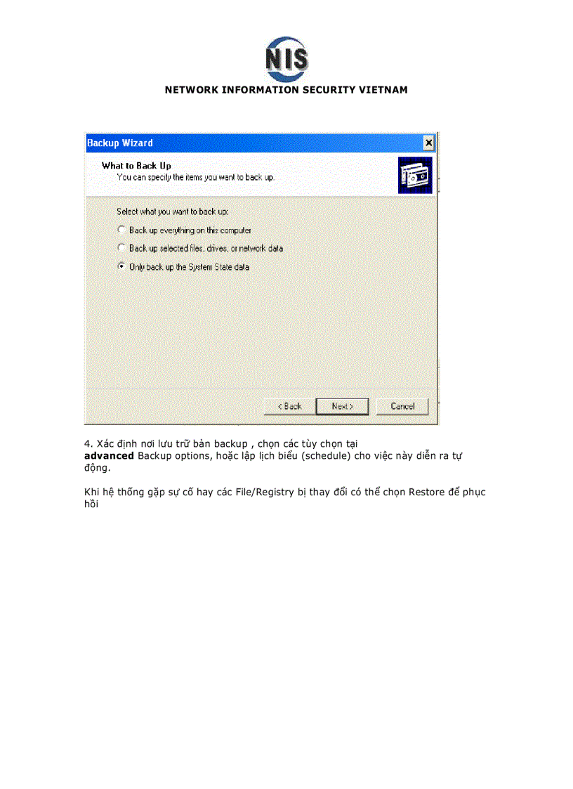 image for page Ebook Backup và phục hồi Server Workstation
