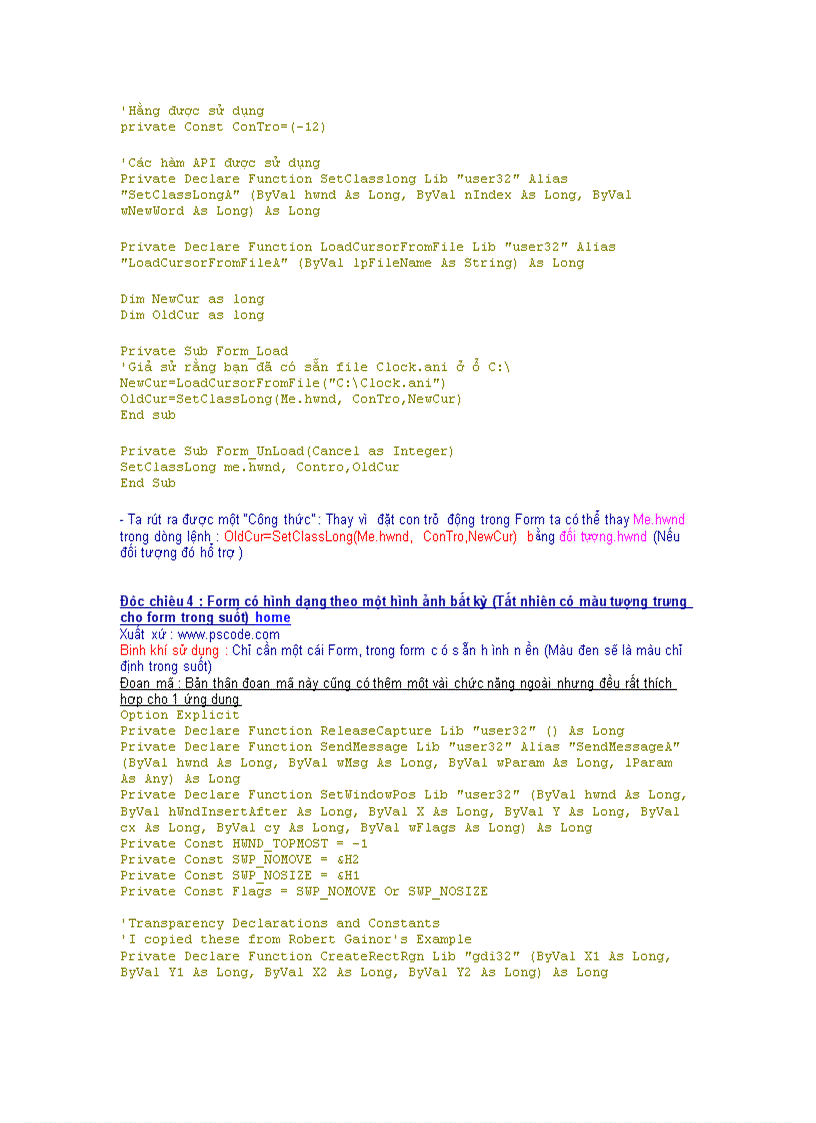 image for page Chiêu thức lập trình VB