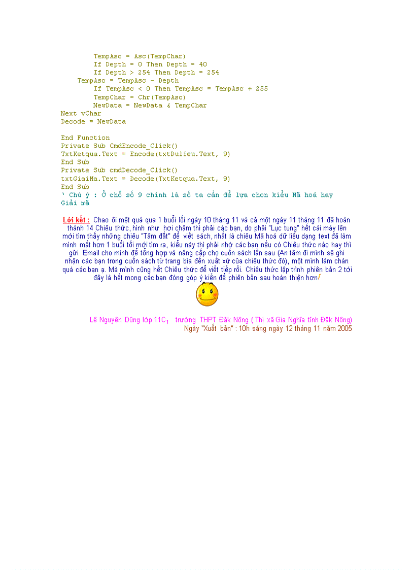 image for page Chiêu thức lập trình VB