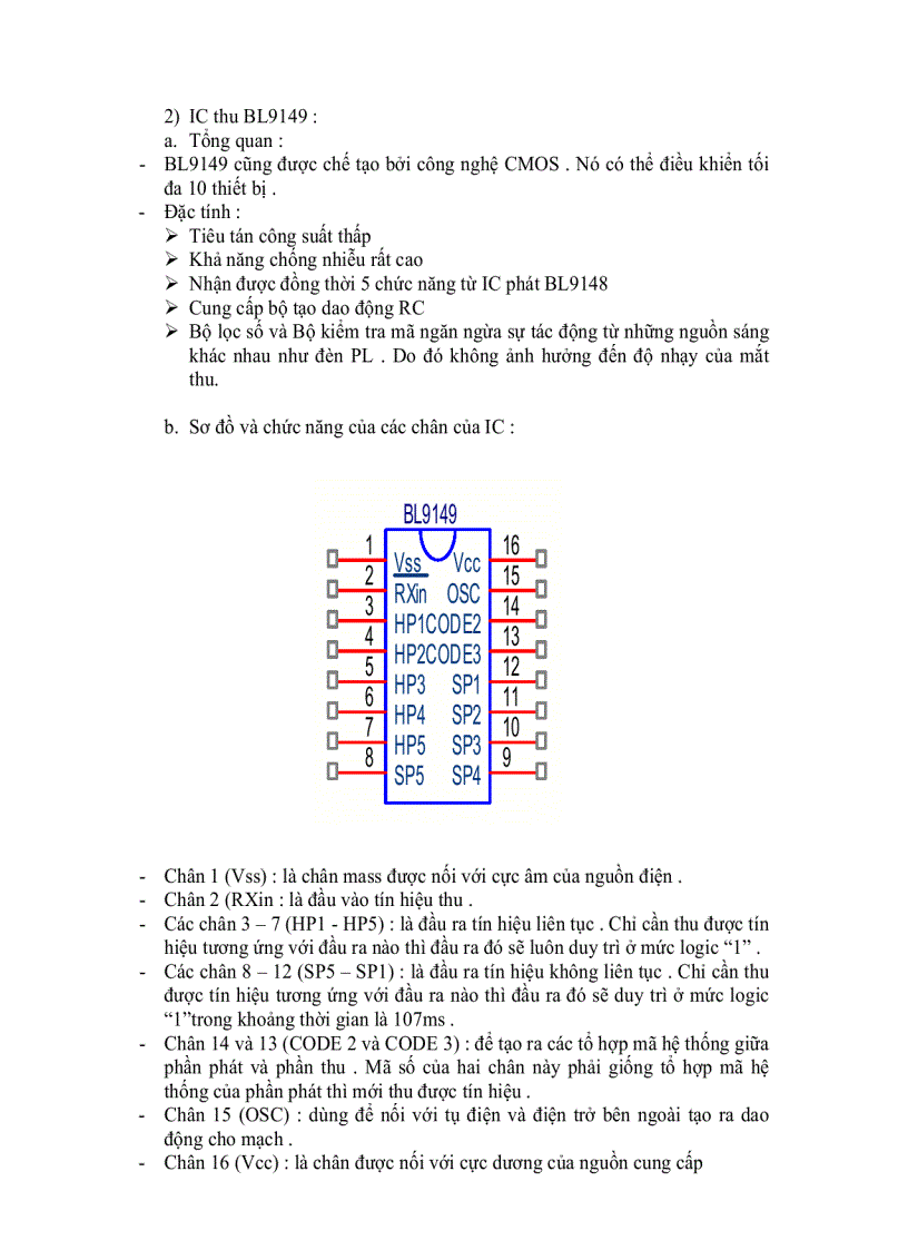 image for page Chuyên đề Mạch thu phát hồng ngoại 1
