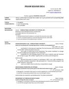 Mẫu CV Curriculum Vitae bằng Tiếng Anh