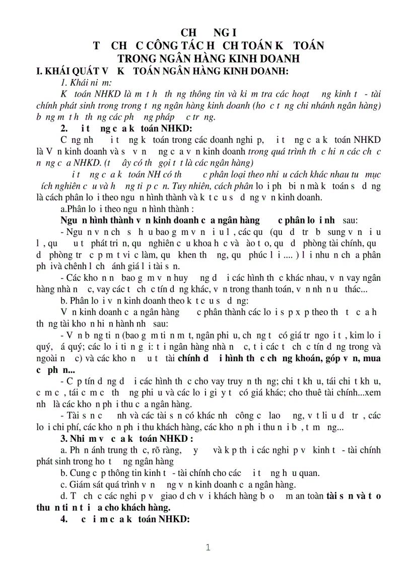 image for page Giáo trình Kế toán Ngân hàng 1