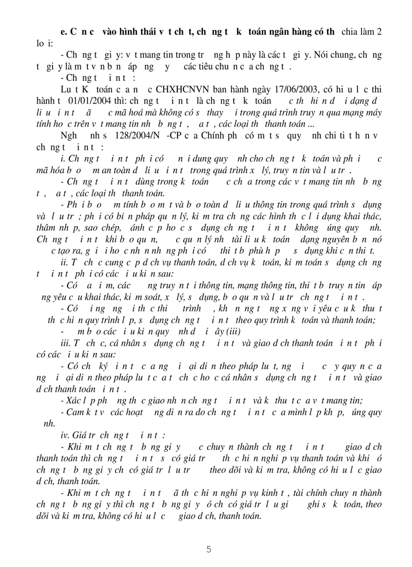 Giáo trình Kế toán Ngân hàng 1