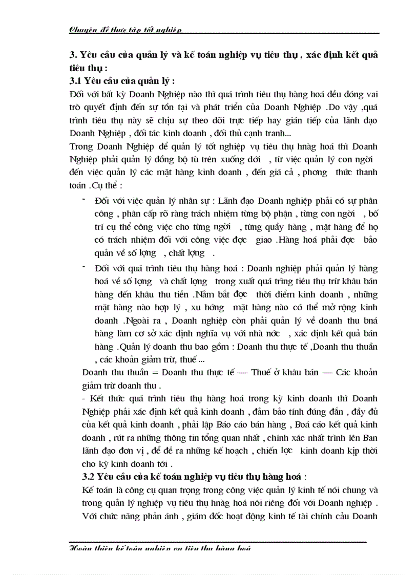 image for page Luận văn Kế toán nghiệp vụ tiêu thụ hàng hóa