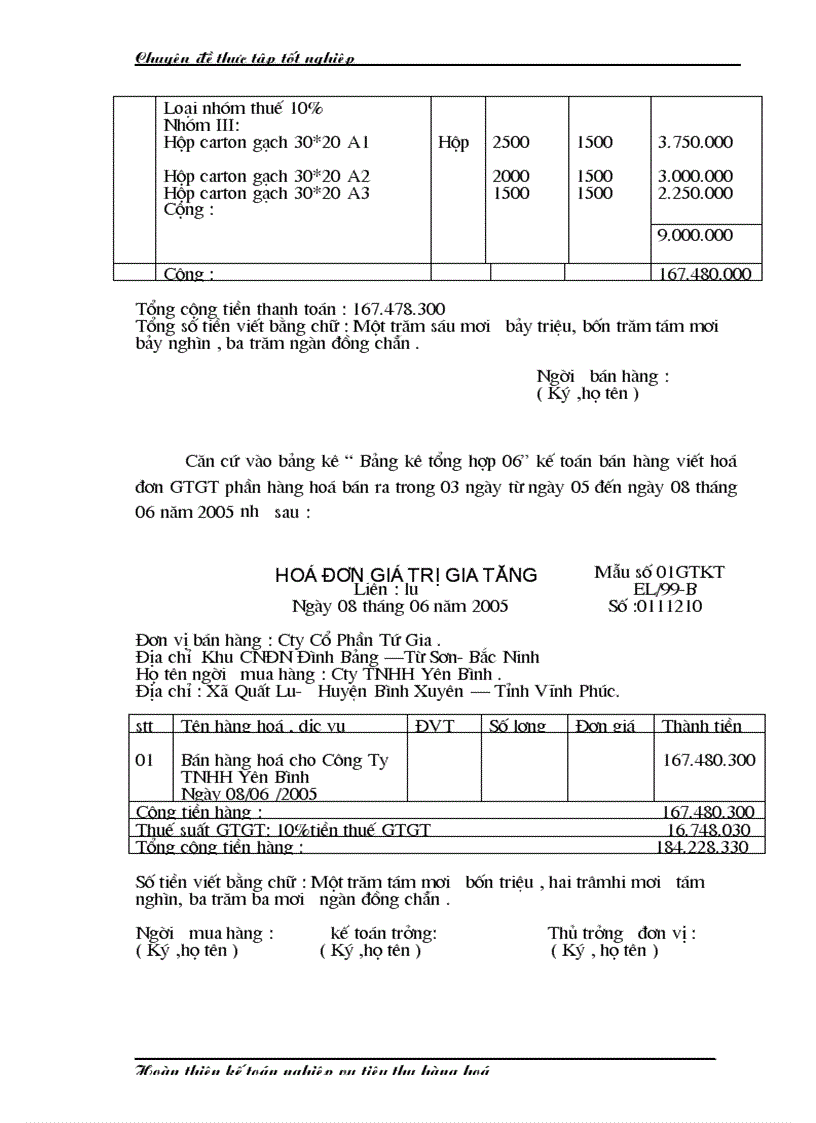 image for page Luận văn Kế toán nghiệp vụ tiêu thụ hàng hóa