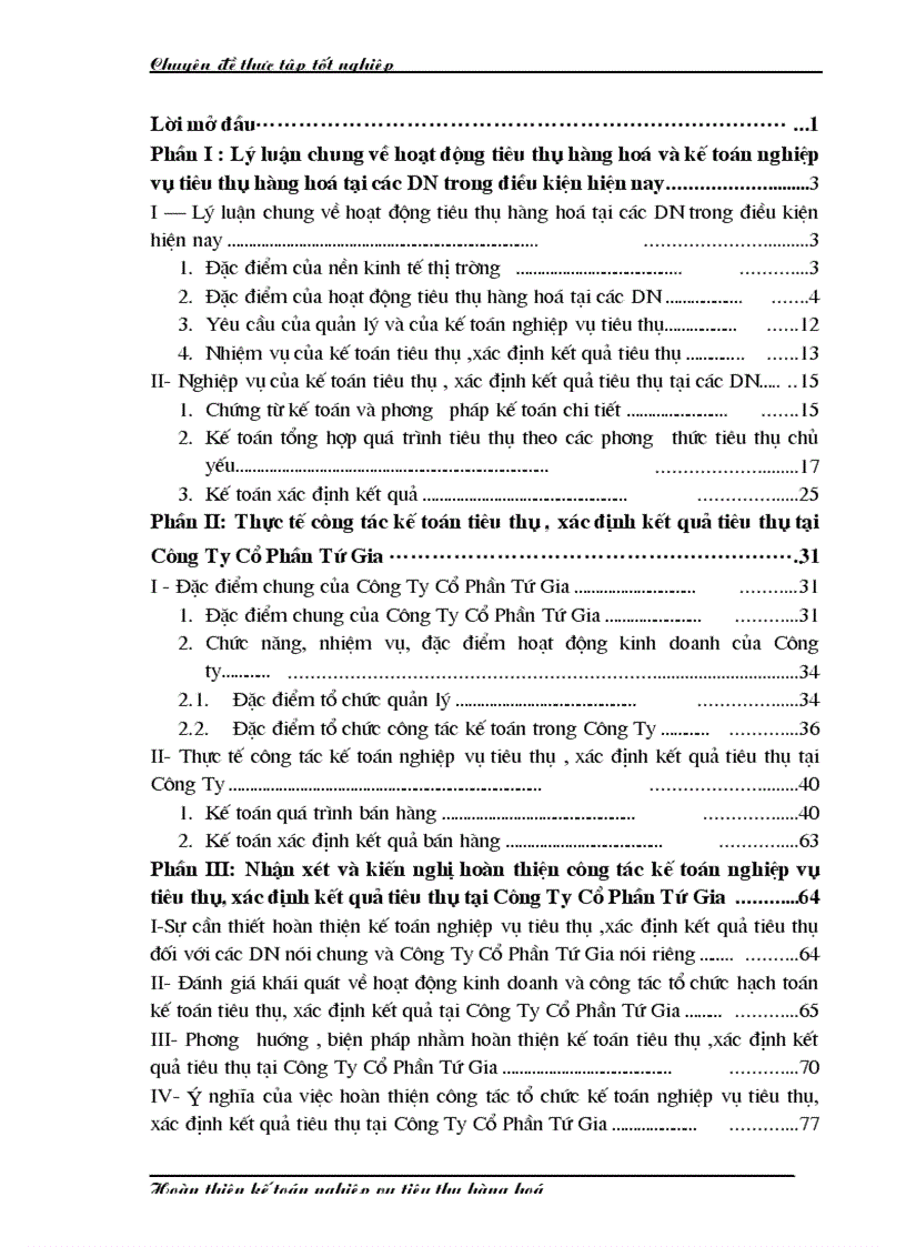 image for page Luận văn Kế toán nghiệp vụ tiêu thụ hàng hóa