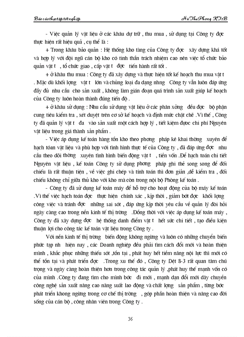 image for page Luận văn Tổ chức kế toán Nguyên vật liệu