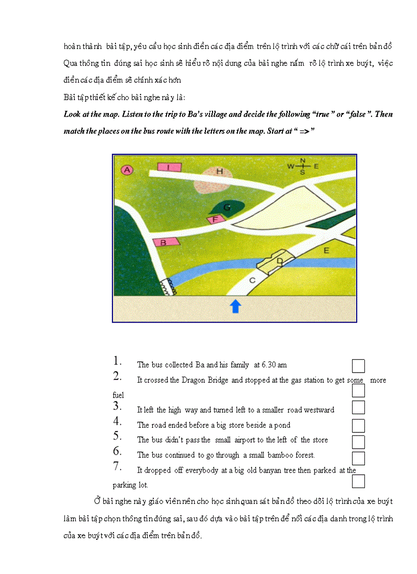 image for page Thiết kế lại bài tập nghe ở một số đơn vị bài học trong sách giáo khoa Tiếng Anh 8 9 để hợp với đối tượng học sinh mà mình giảng dạy