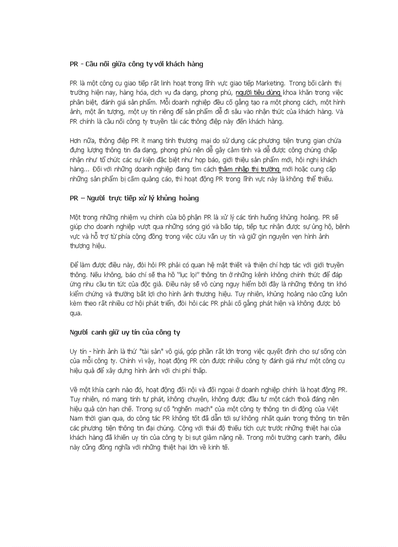 image for page PR Vị trí không thể thiếu trong kinh doanh hiện đại
