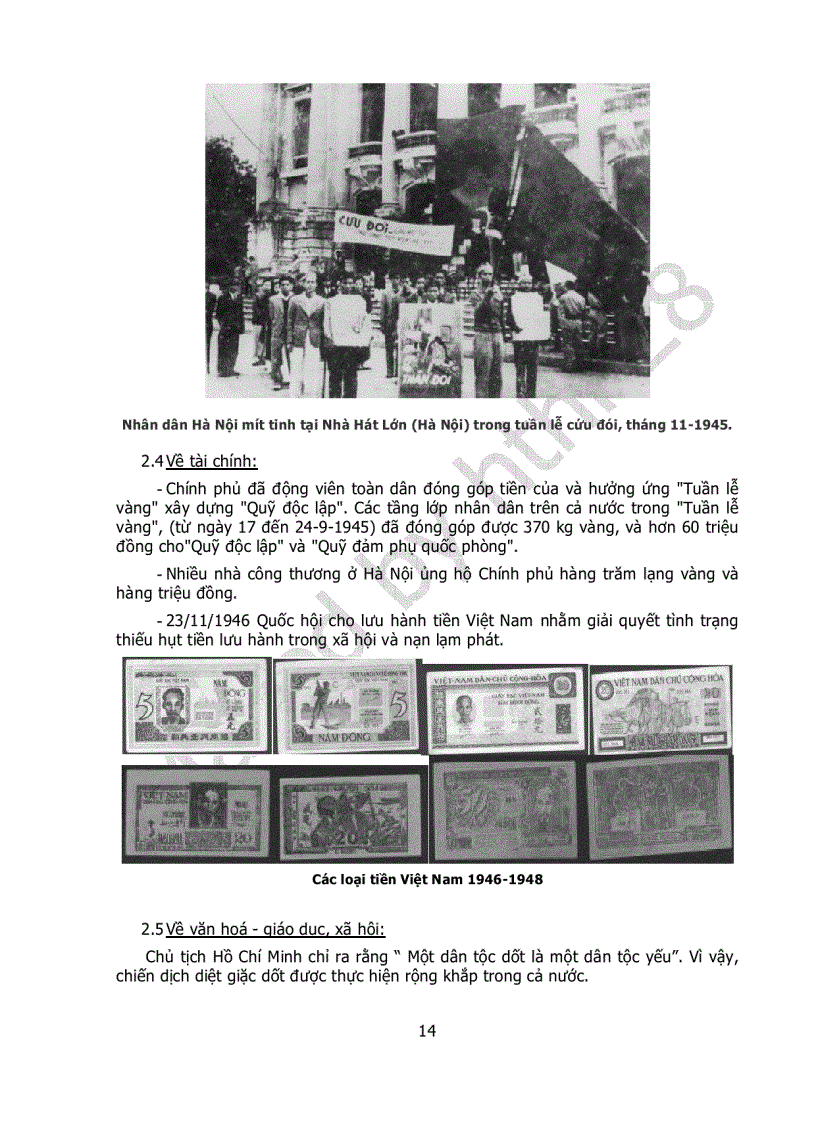 image for page Hoàn cảnh lịch sử chủ trương biện pháp để bảo vệ chính quyền cách mạng 1945 1946